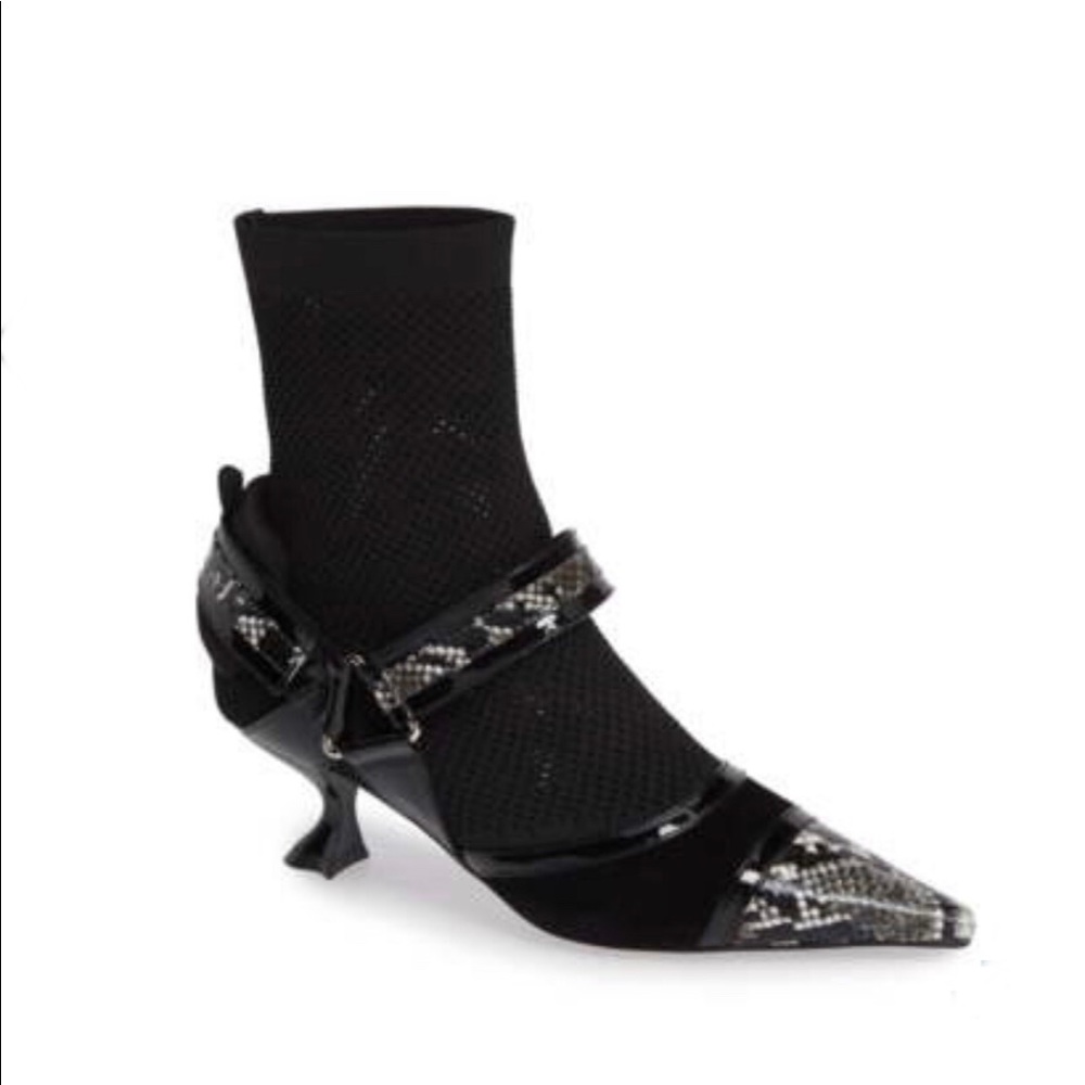 Jeffrey Campbell Abate Fishnet Booties